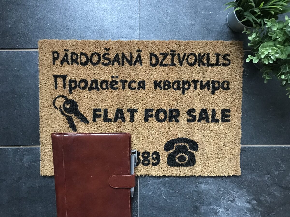 Coir Doormat (2) 40x60 cm